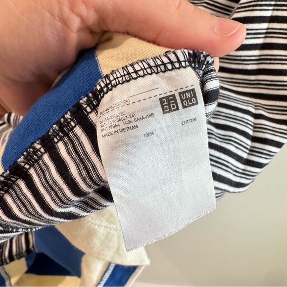 MARNI X Uniqlo Mixed Stripes T Shirt Top XS - Picture 3 of 4